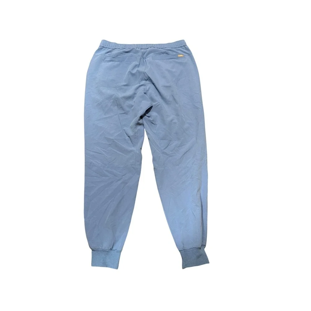 Figs Size Large Technical Collection Mens Scrub Jogger Pants Blue MXXSW2004